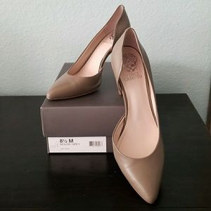 "Halona" Grey d'orsay pumps perfect for work!